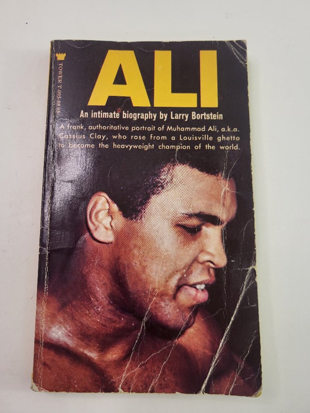 Ali An Intimate Biography by Larry Bortstein Vintage 1971 Muhammad Ali Cassius C